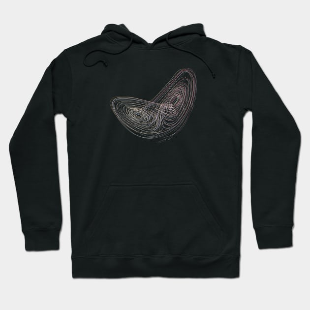 Lorenz attractor Hoodie by Blacklinesw9